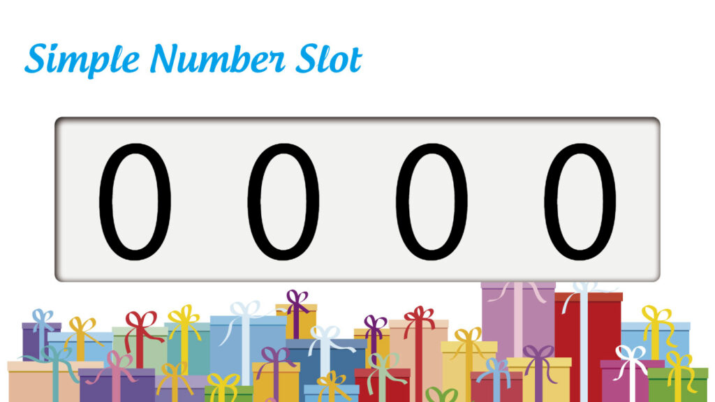 自由自在の番号抽選機！タチコン抽ナンバースロット